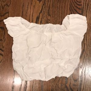 Brandy Melville off the shoulder crop